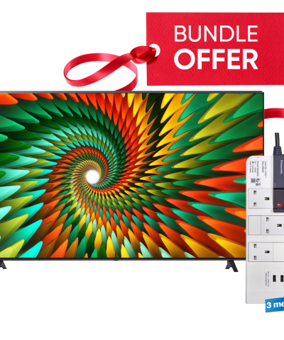 LG 75″ 75NANO776RA Smart NanoCell TV – 4K + Get a FREE Panasonic WCHG253322W Extension Cord – 3 Metres